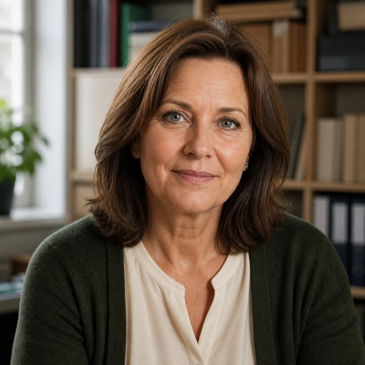 Porträtt av Maria Holmgren